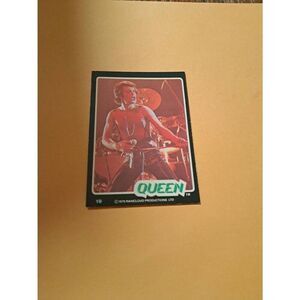 Vintage 1979 Raincloud Productions Queen Trading Card #19 Rock Band Memorabilia